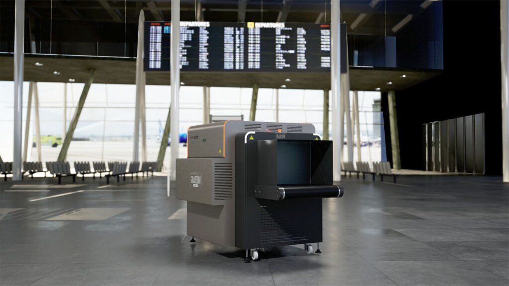 Gilardoni ARGO x-ray machine at an Australian airport