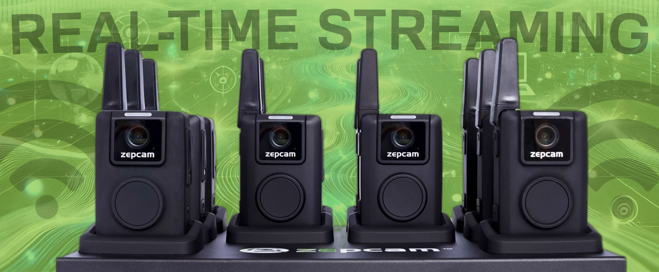 Real time streaming with body cameras