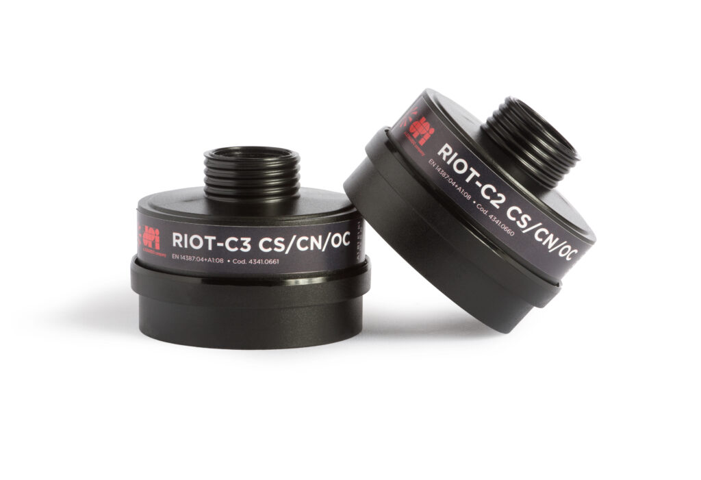 RIOT filter for DPI CBRN Respirators