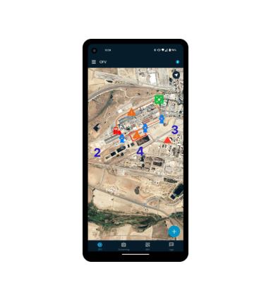 unblur Tactics Operator app ensures personnel on the ground are well informed.