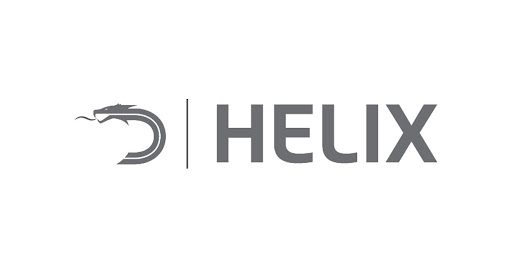 Helix Logo Grey on White